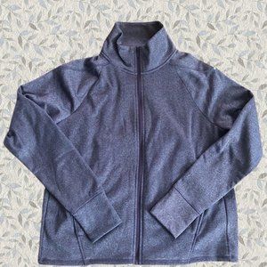 Champion purple zip up jacket nwot